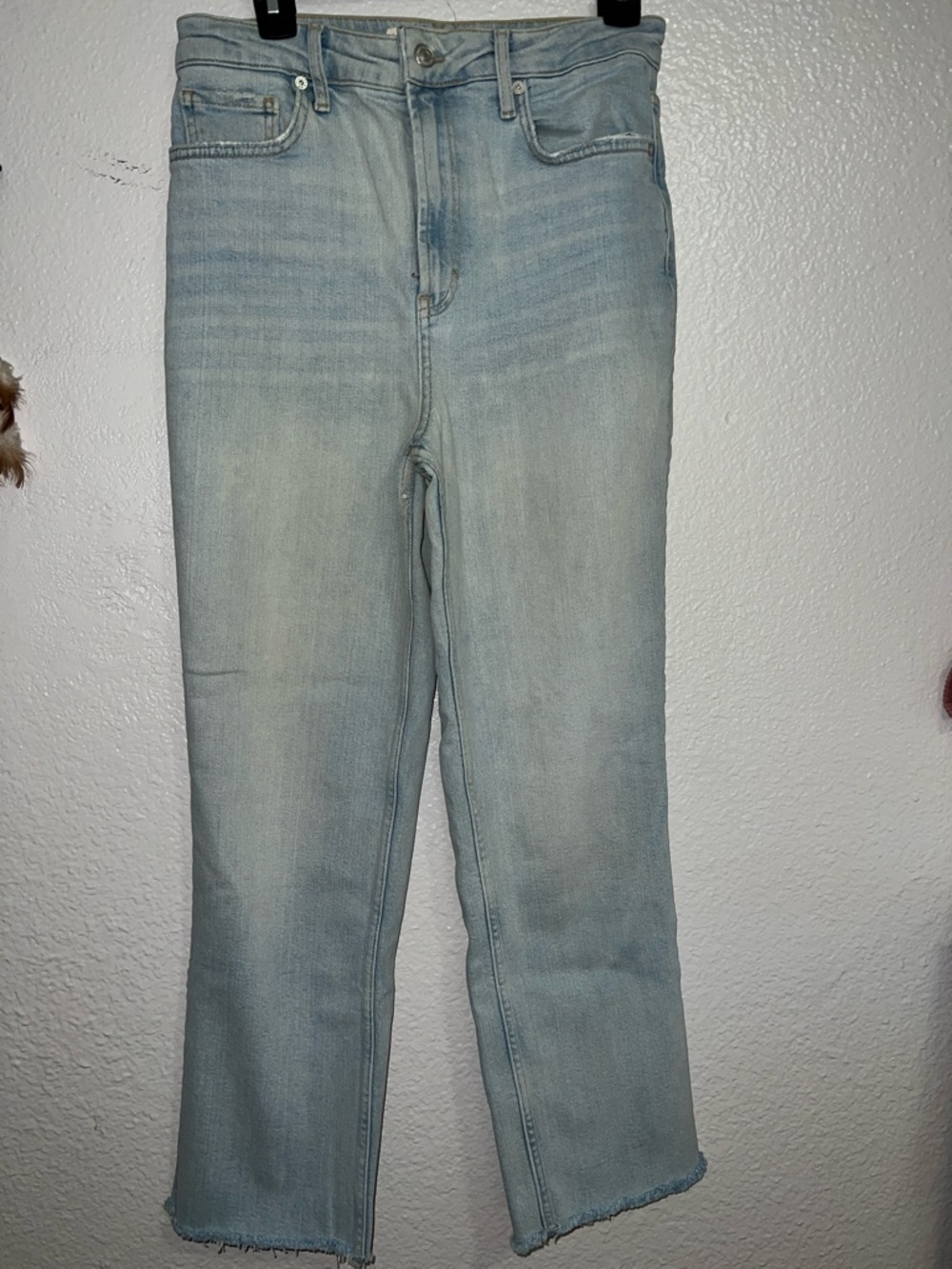 We The Free Mom Light Blue Straight Leg Jeans 29